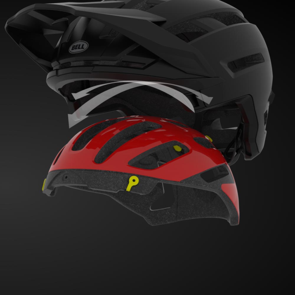 Super Air R Helmet - Spherical Technology – Ball and socket design